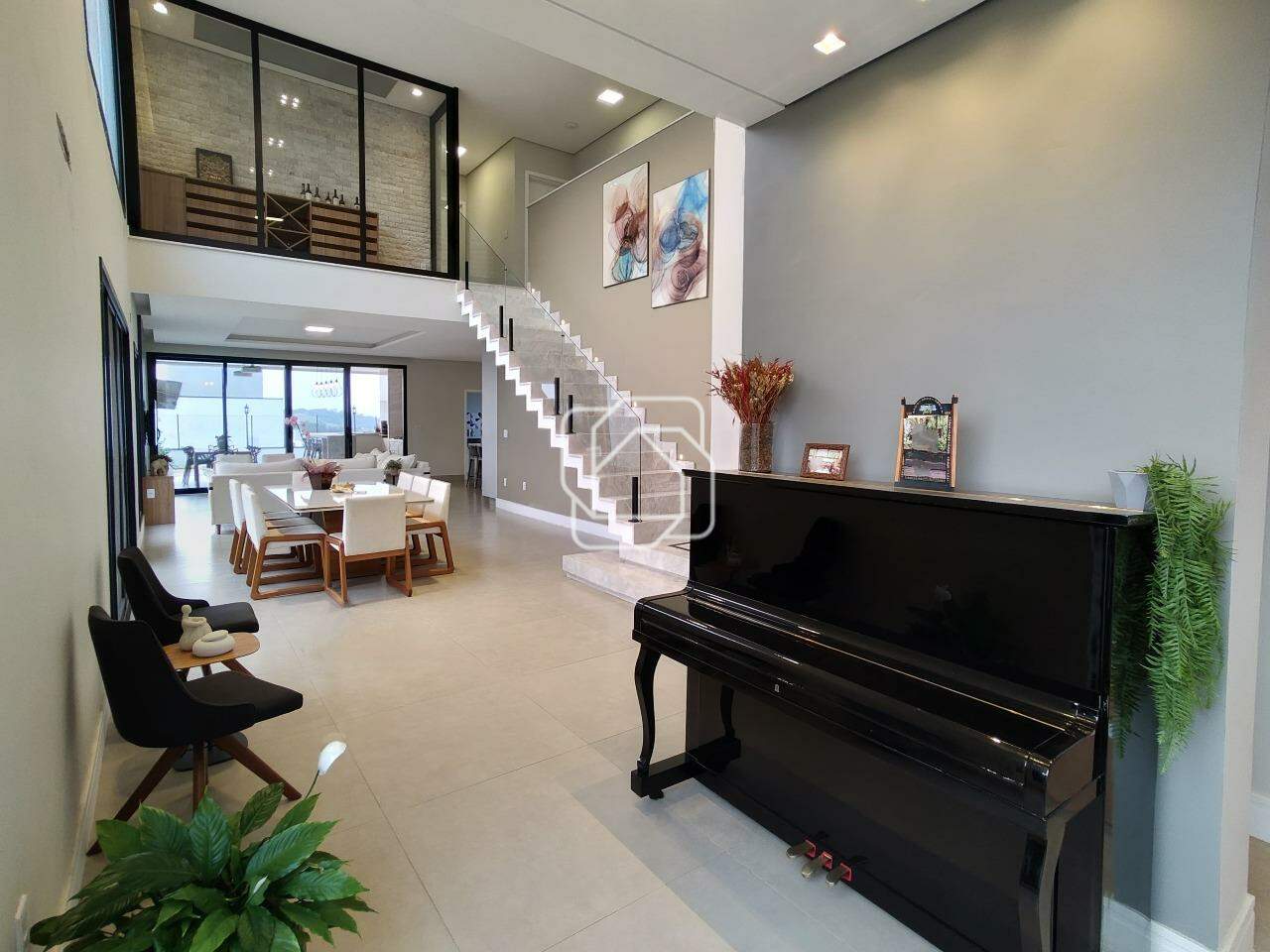 Casa de Condomínio à venda em Itu - SP - Residencial Saint Paul: Hall de entrada