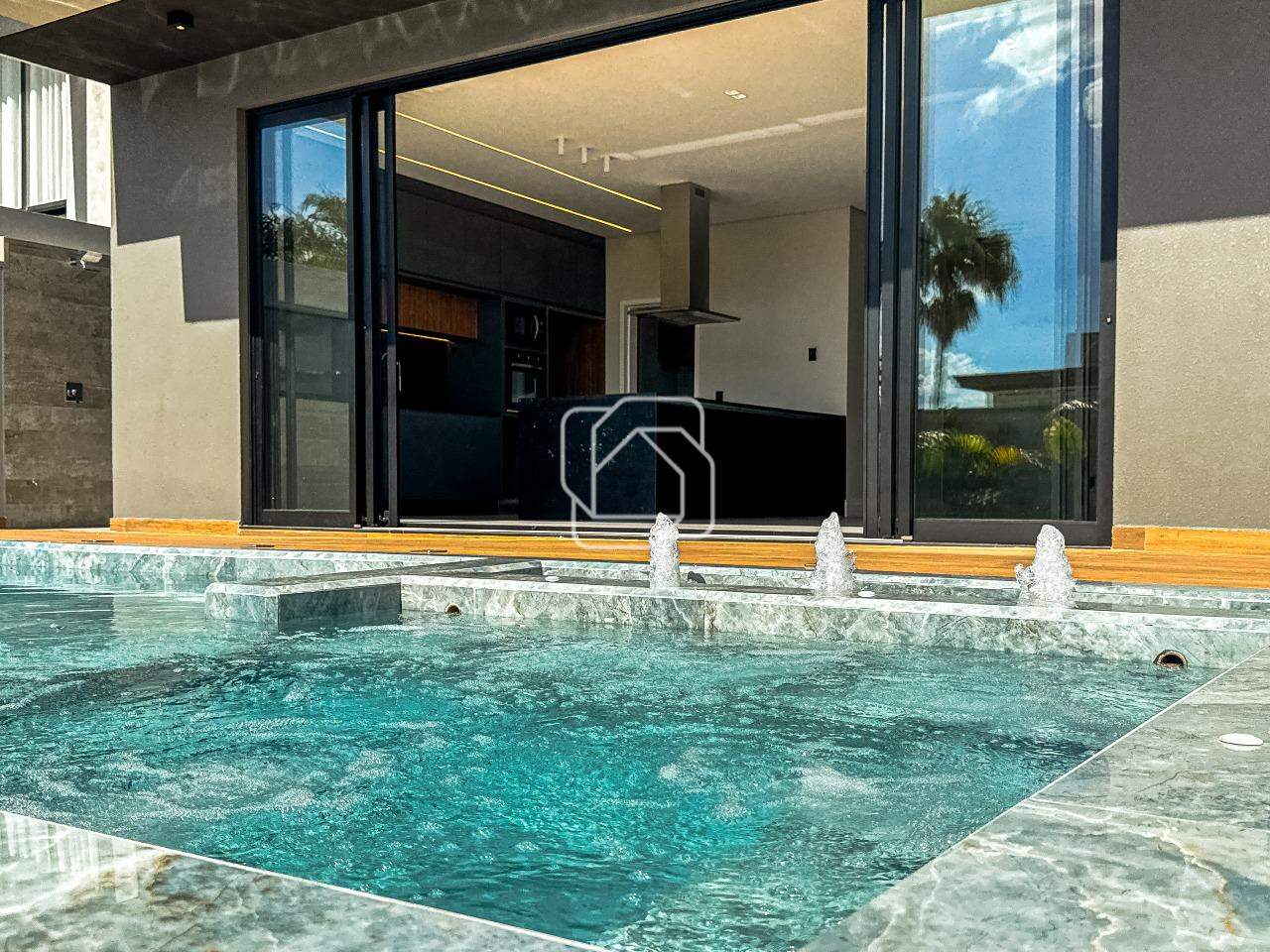 Casa de Condomínio à venda em Indaiatuba - SP - Jardim Vila Paradiso: Área da piscina