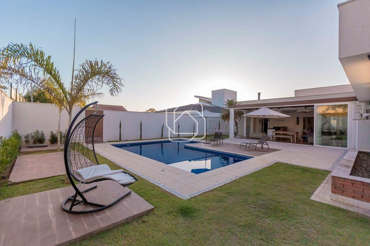 Casa de Condomínio à venda em Salto - SP - Condomínio Fazenda Palmeiras Imperiais: Área da Piscina
