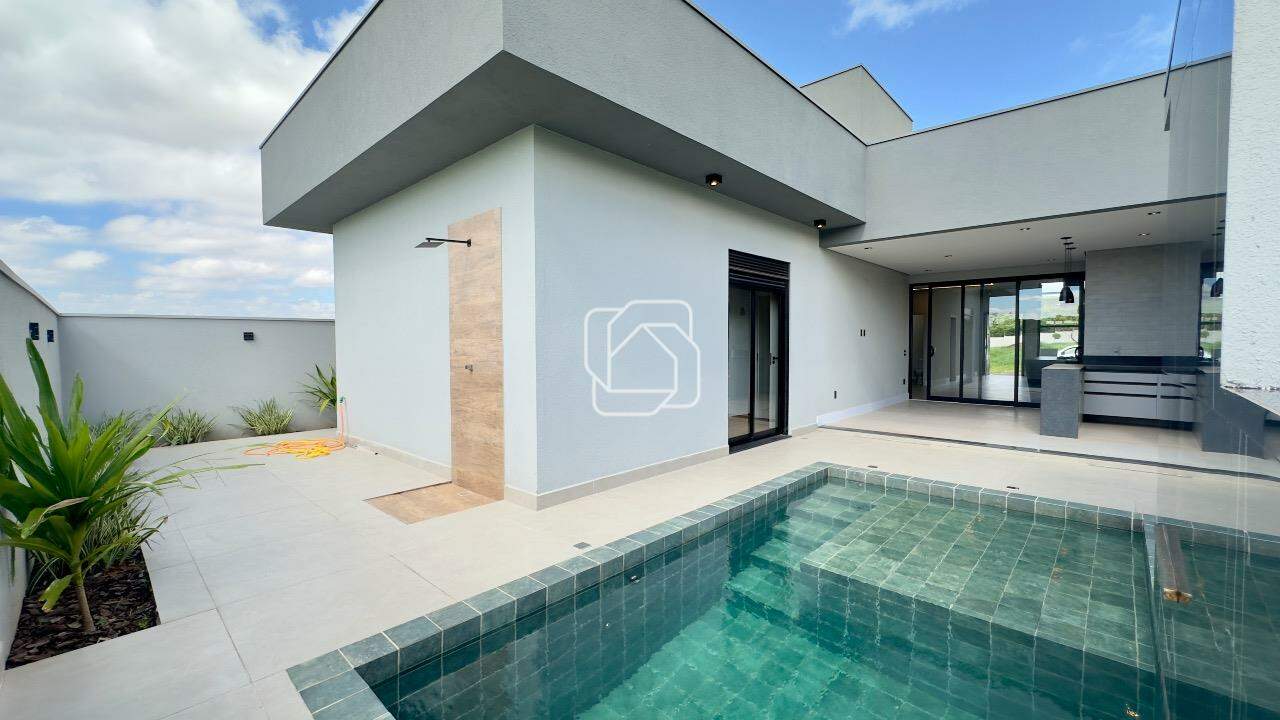 Casa de Condomínio à venda em Indaiatuba - SP - Jardim Villa Sapezal: Área da piscina