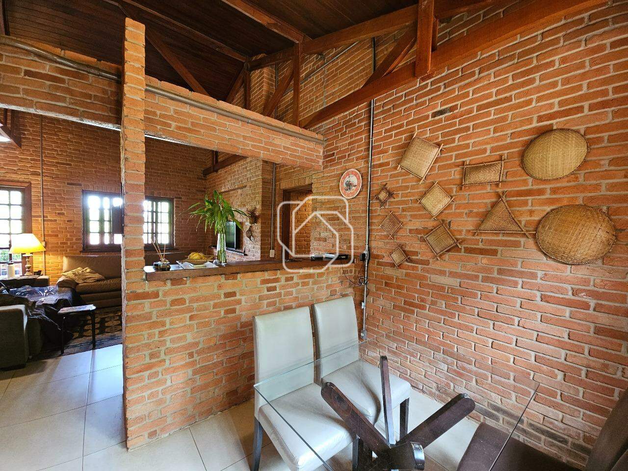Casa de Condomínio à venda em Indaiatuba - SP - Recanto das Flores: Sala de almoço