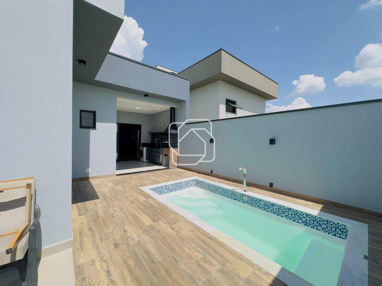 Casa de Condomínio à venda em Itu - SP - Condomínio Gardenville: Área da Piscina
