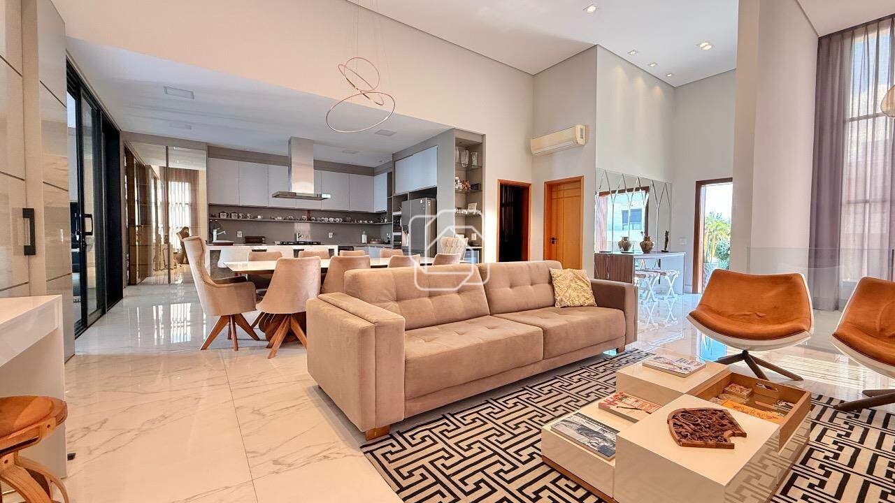 Casa de Condomínio à venda em Indaiatuba - SP - Residencial Duas Marias: Sala de estar