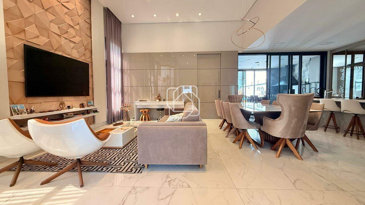 Casa de Condomínio à venda em Indaiatuba - SP - Residencial Duas Marias: Sala de estar