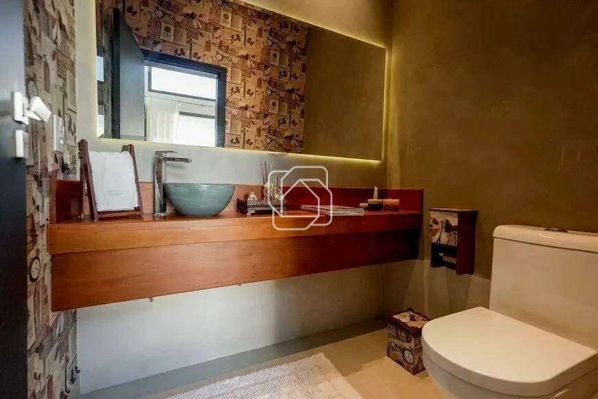 Casa de Condomínio à venda em Salto - SP - Condomínio Fazenda Palmeiras Imperiais: Lavabo