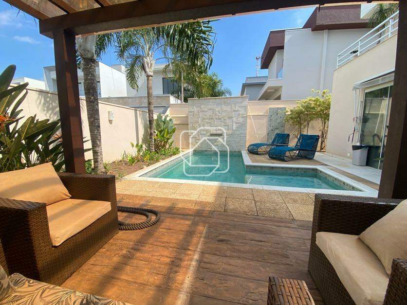 Casa de Condomínio para aluguel em Indaiatuba - SP - Jardim Residencial Alto de Itaici: Área da piscina