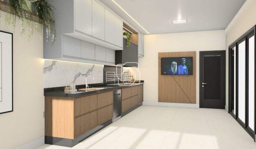 Casa de Condomínio à venda em Indaiatuba - SP - Residencial Duas Marias: Imagem do projeto 3D