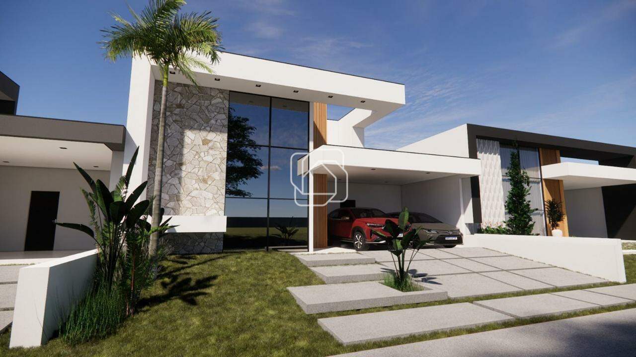 Casa de Condomínio à venda em Indaiatuba - SP - Residencial Duas Marias: Imagem do projeto 3D