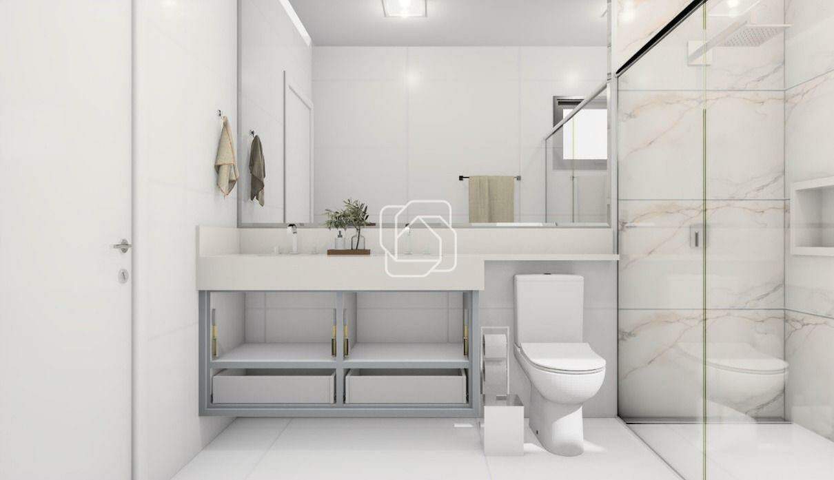 Casa de Condomínio à venda em Indaiatuba - SP - Residencial Duas Marias: Imagem do projeto 3D