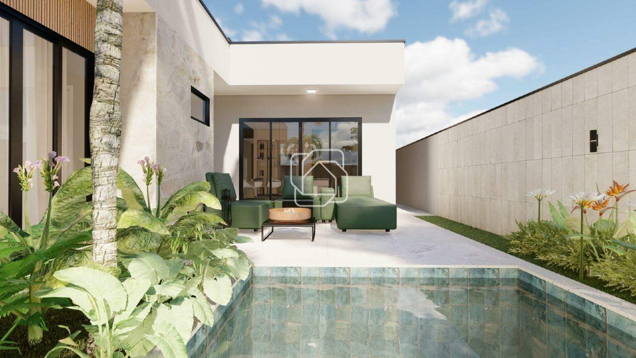 Casa de Condomínio à venda em Salto - SP - Residencial Lagos D’Icaraí: Área da Piscina