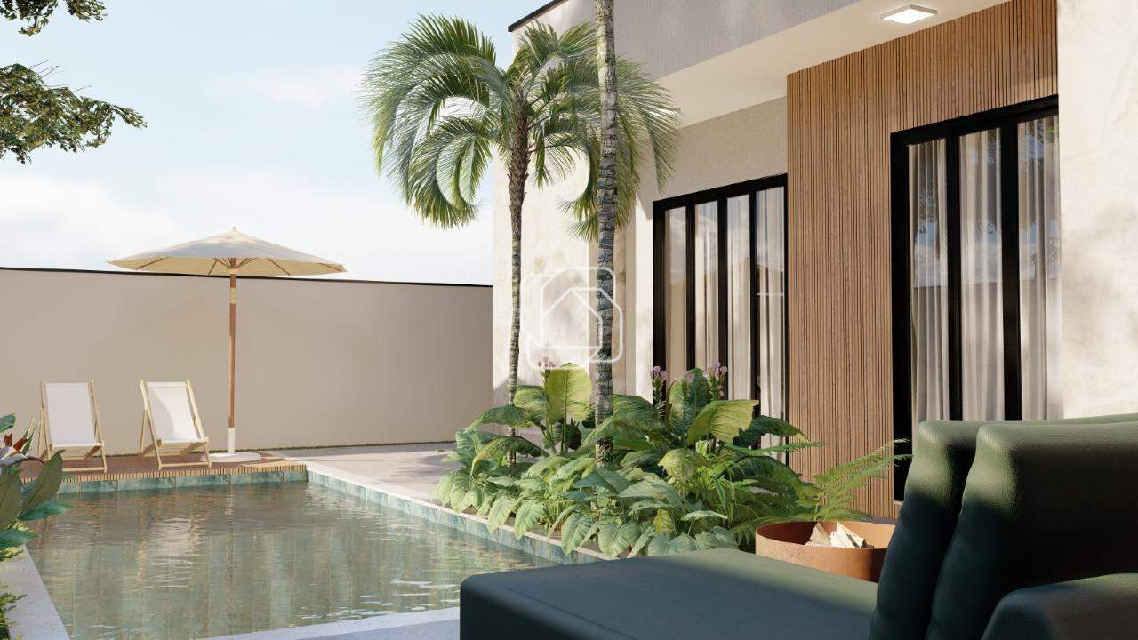 Casa de Condomínio à venda em Salto - SP - Residencial Lagos D’Icaraí: Área da Piscina