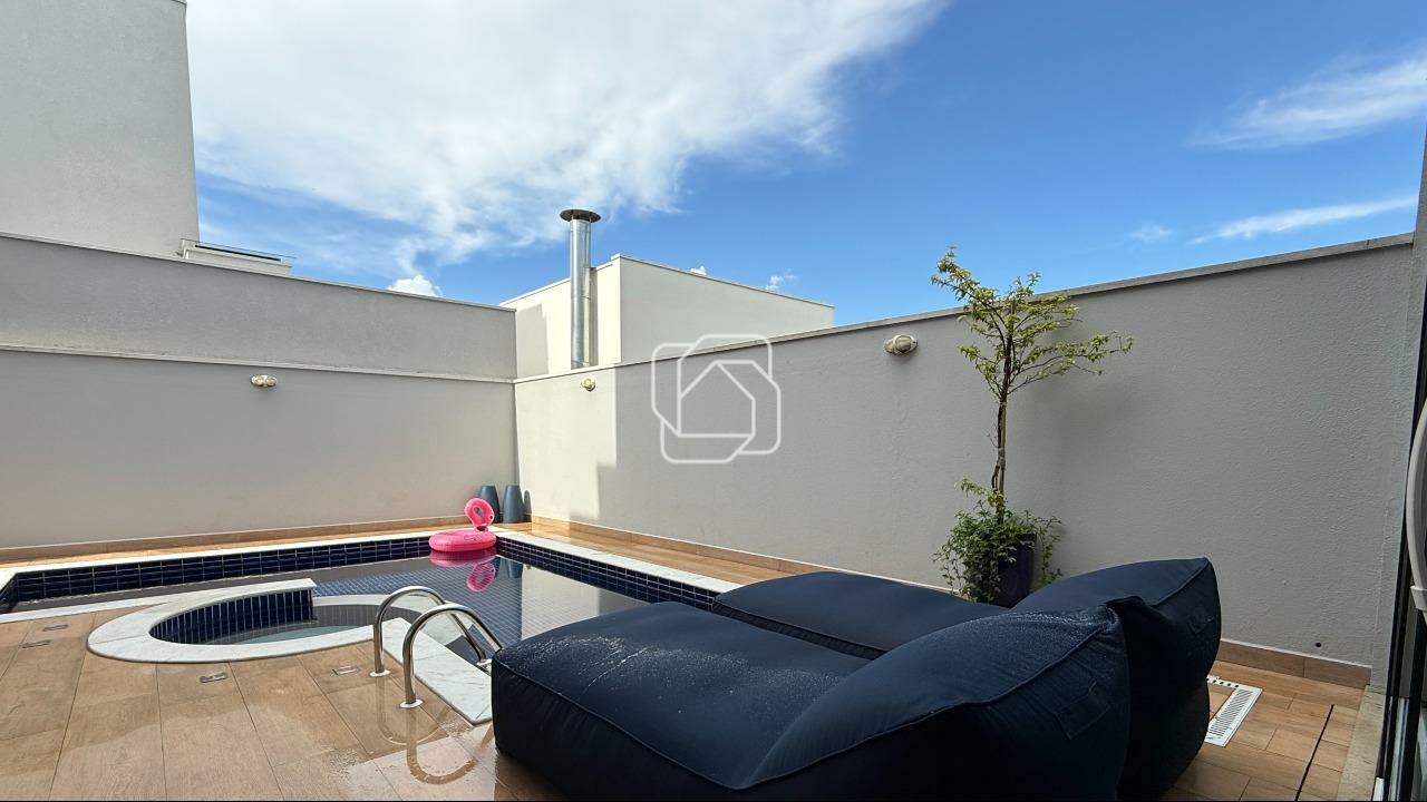 Casa de Condomínio à venda em Indaiatuba - SP - Jardim Residencial Maria Dulce: Área da piscina