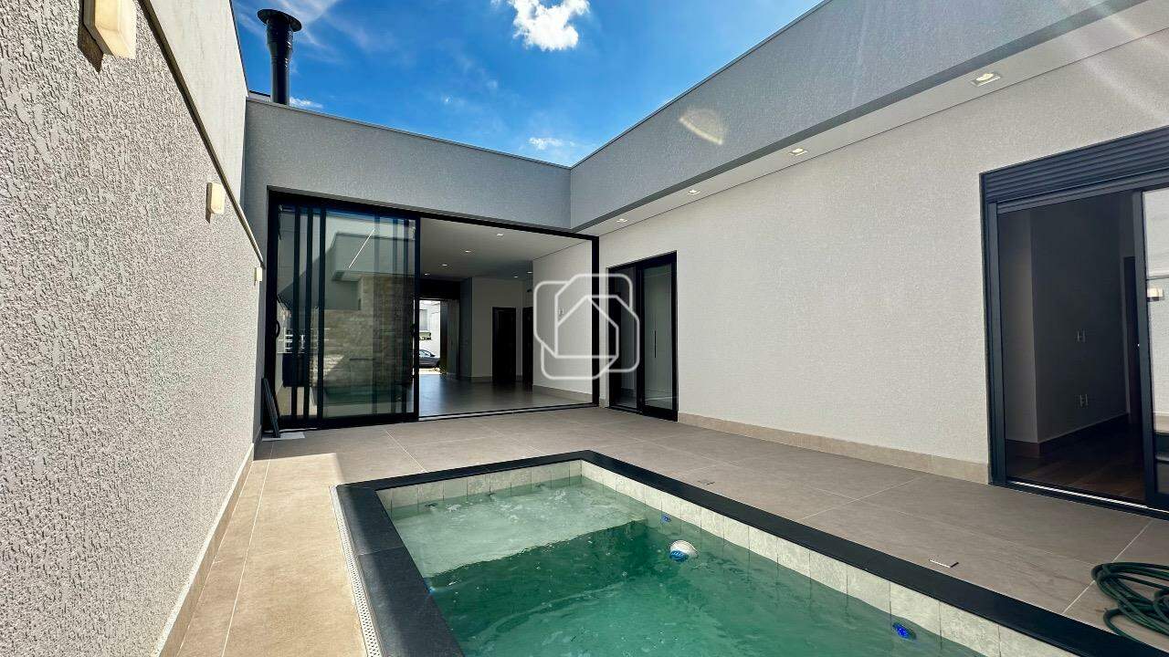 Casa de Condomínio à venda em Indaiatuba - SP - Jardim Residencial Dona Maria José: Área da piscina