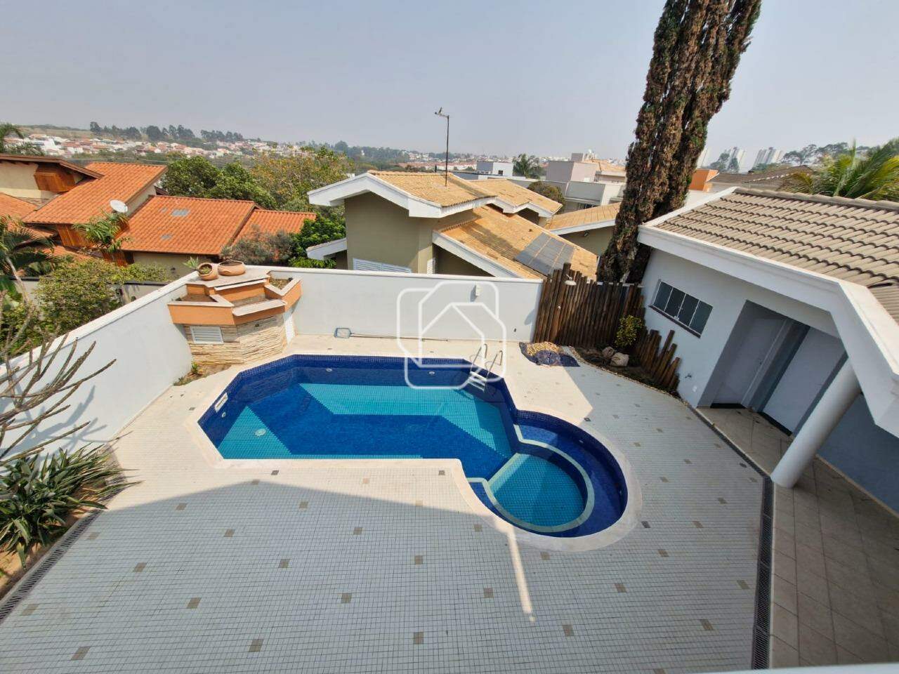 Casa de Condomínio à venda em Indaiatuba - SP - Jardim Residencial Santa Clara: Área da piscina