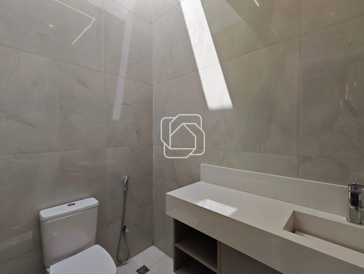 Casa de Condomínio para aluguel em Indaiatuba - SP - Jardim Maison Du Parc: Lavabo
