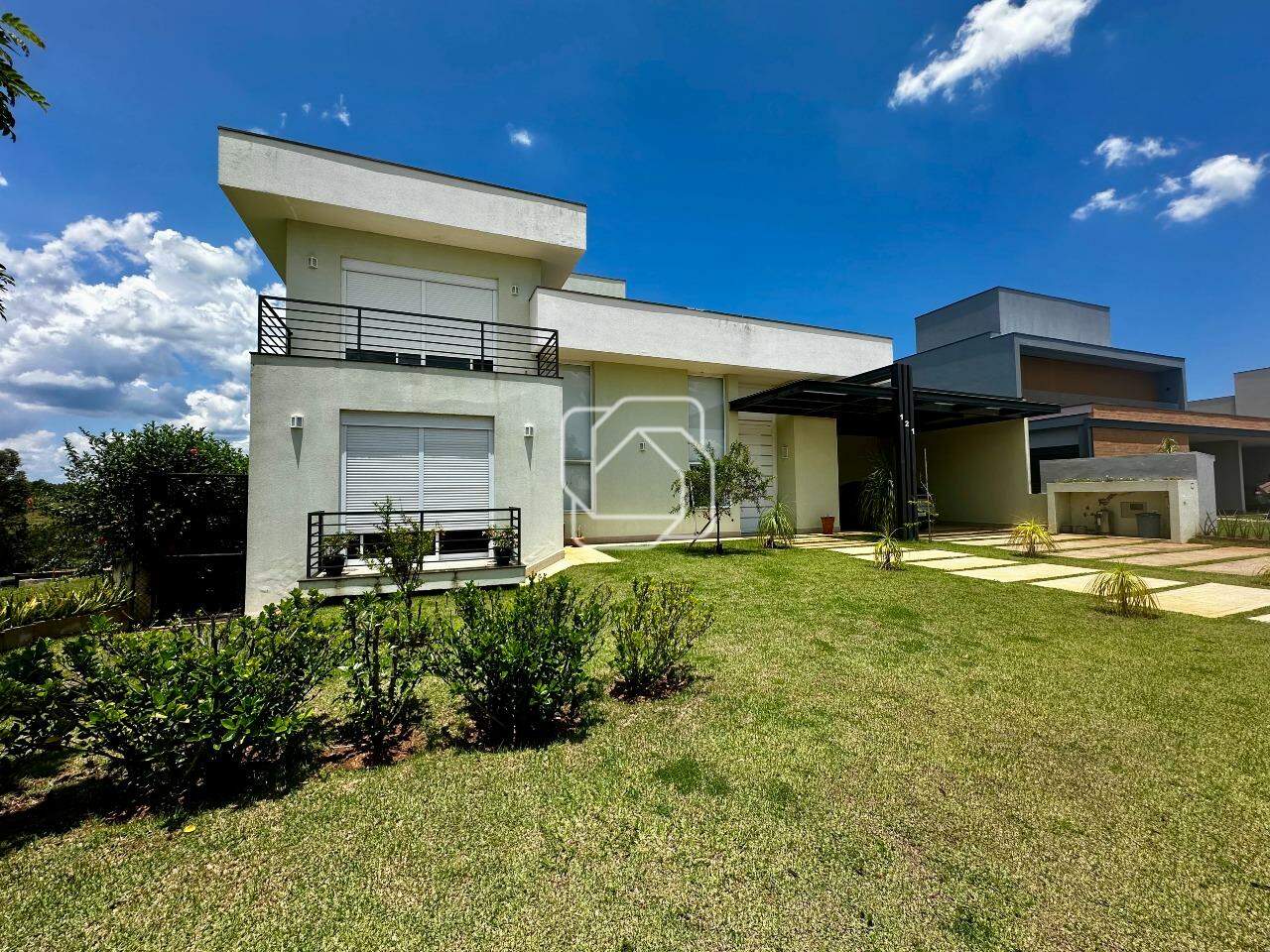 Casa de Condomínio à venda em Itu - SP - Residencial Parque Campos de Santo Antônio II: Fachada