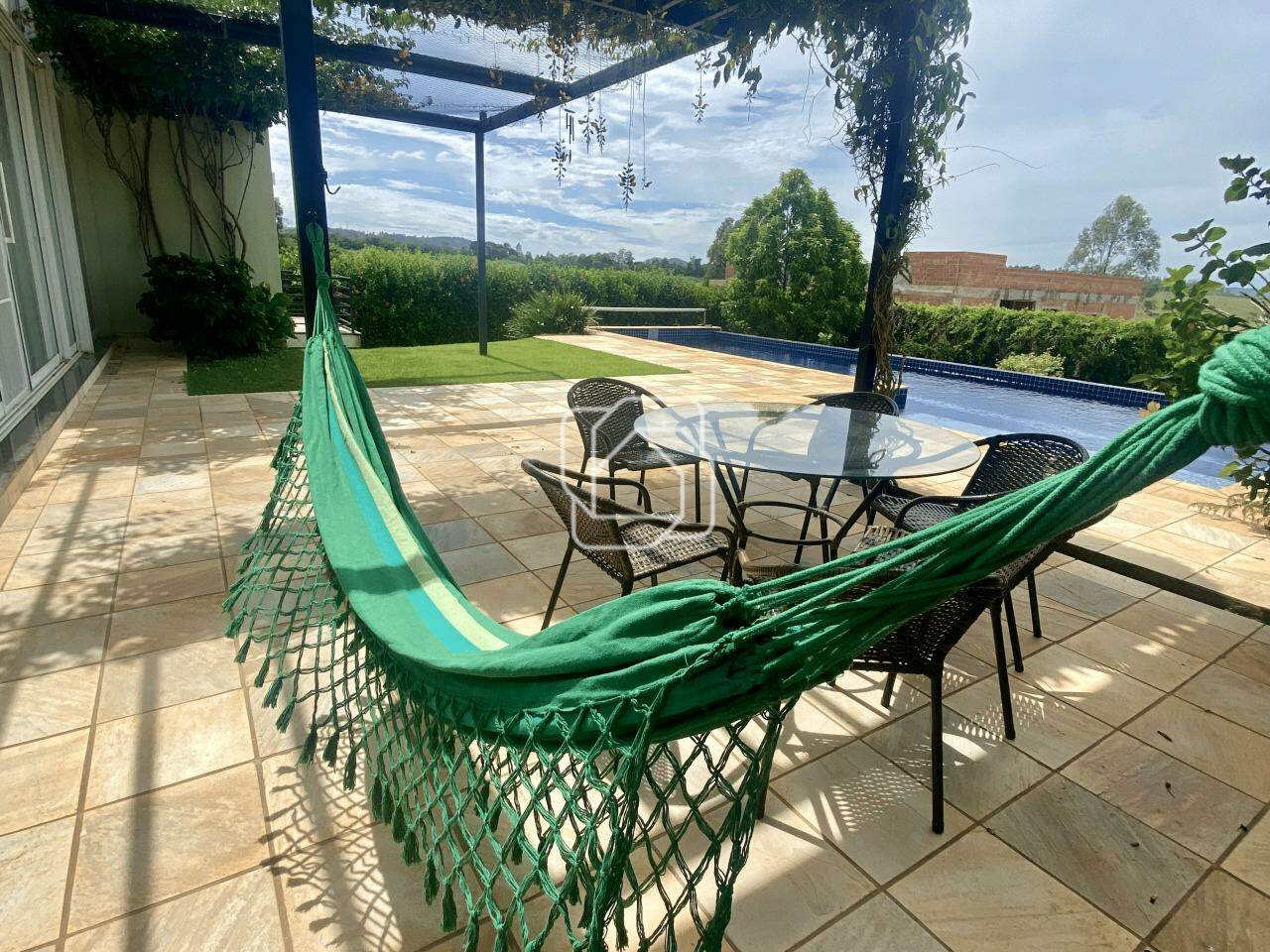 Casa de Condomínio à venda em Itu - SP - Residencial Parque Campos de Santo Antônio II: Área da Piscina
