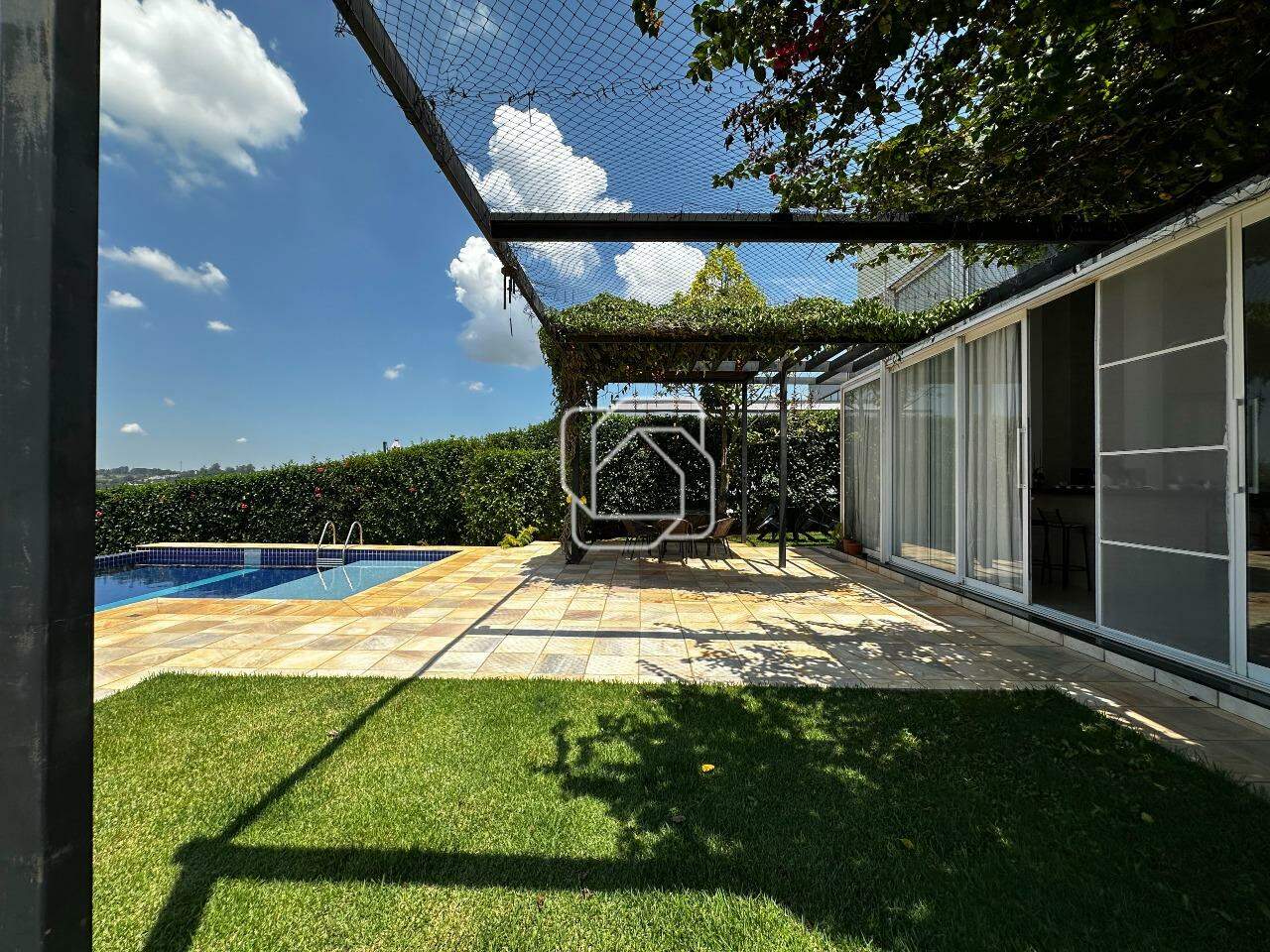 Casa de Condomínio à venda em Itu - SP - Residencial Parque Campos de Santo Antônio II: Área da Piscina