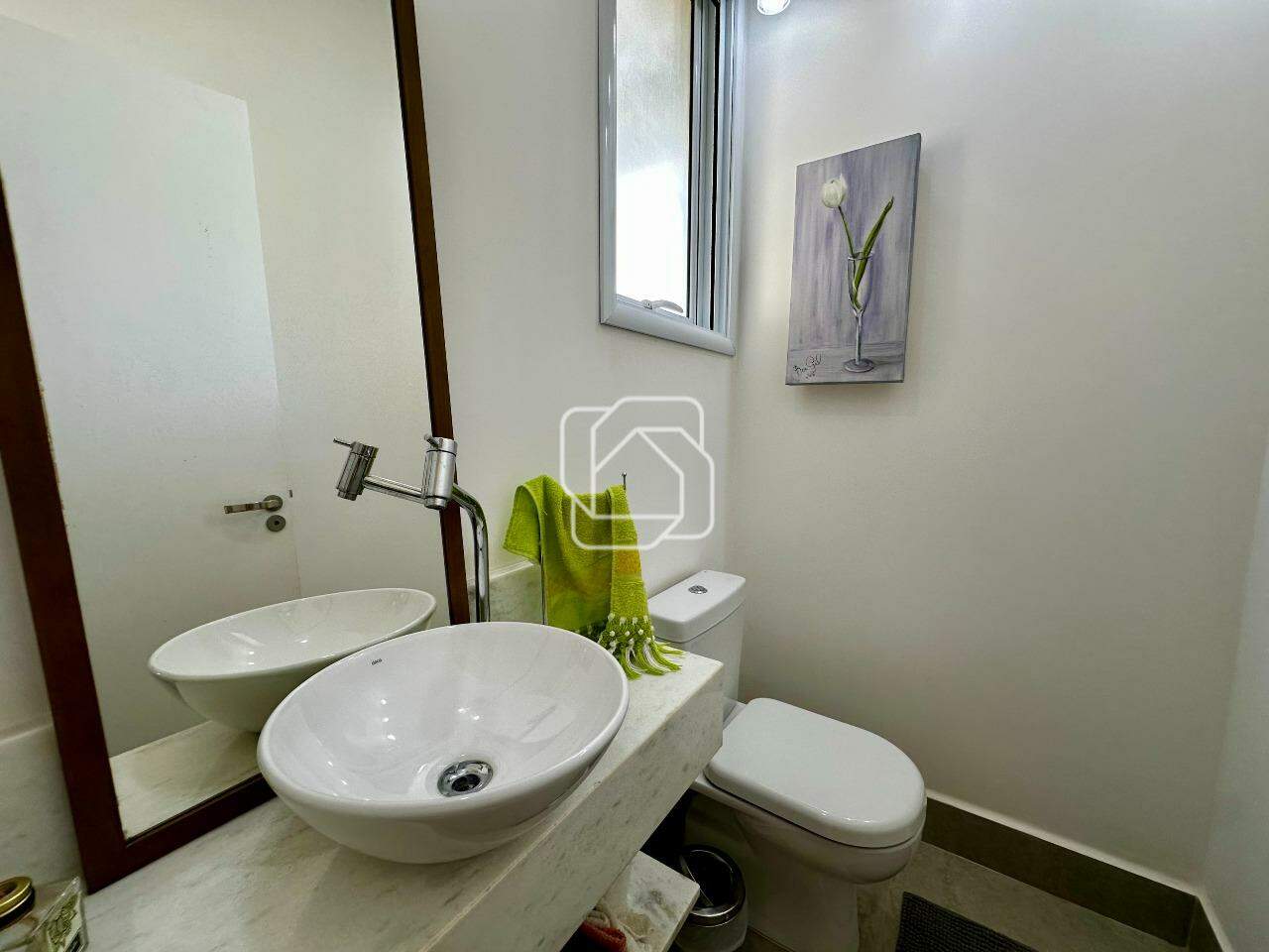 Casa de Condomínio à venda em Itu - SP - Residencial Parque Campos de Santo Antônio II: Banheiro