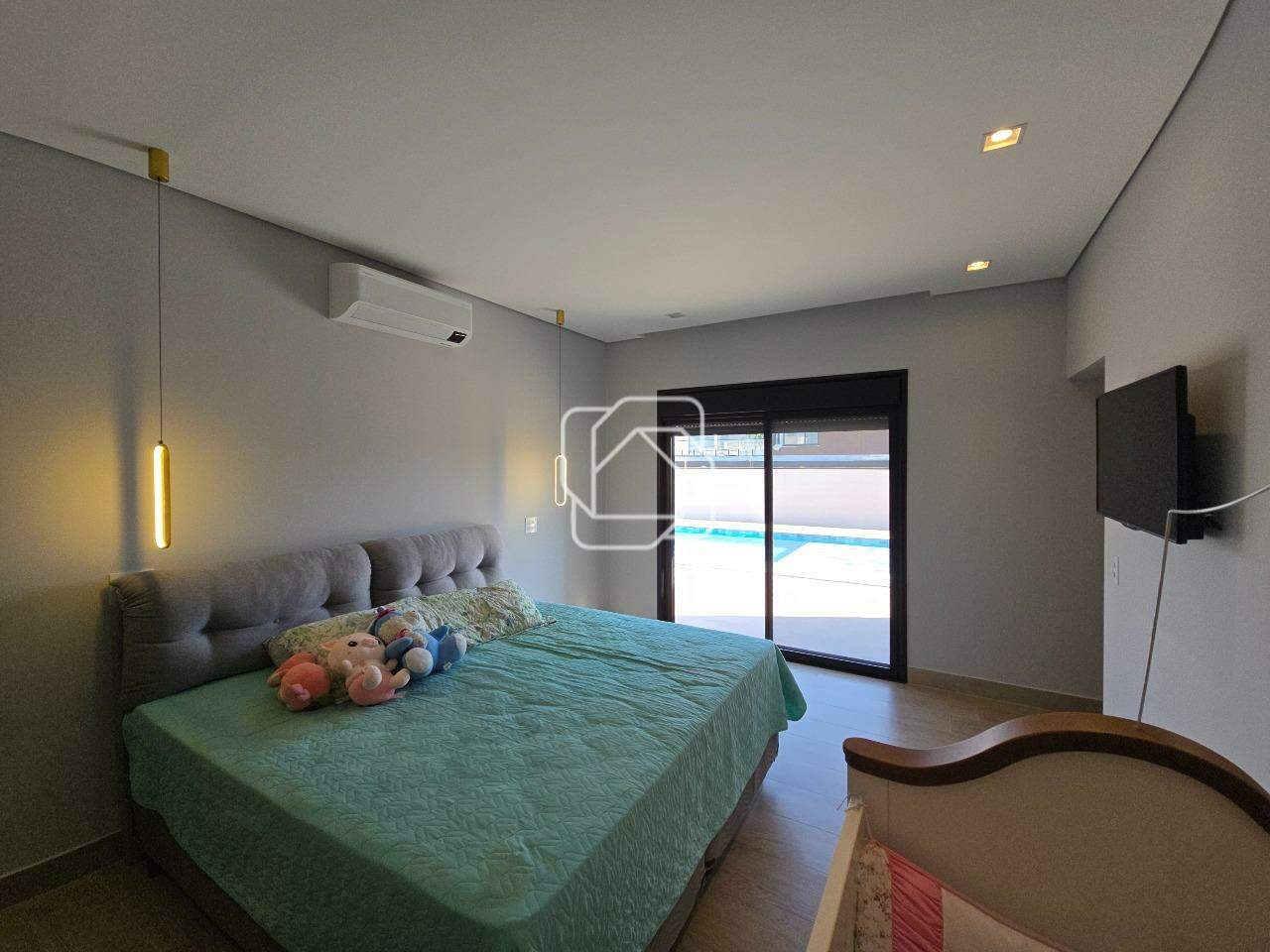 Casa de Condomínio à venda em Itu - SP - Residencial Parque Campos de Santo Antônio II: Dormitório