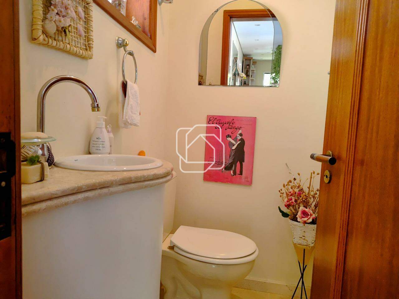 Casa de Condomínio à venda em Itu - SP - Portal da Vila Rica : Lavabo