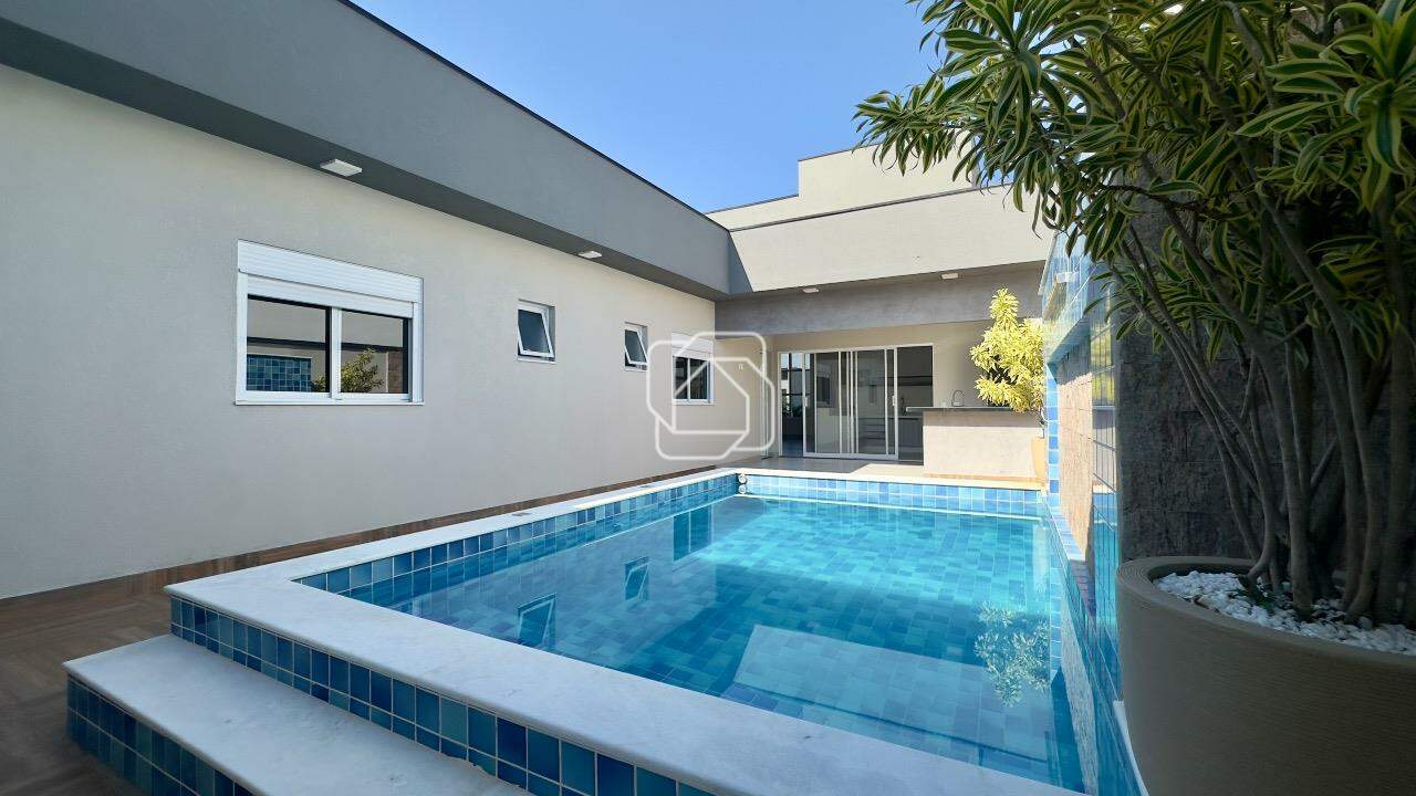 Casa de Condomínio à venda em Indaiatuba - SP - Residencial Evidências: Área da piscina