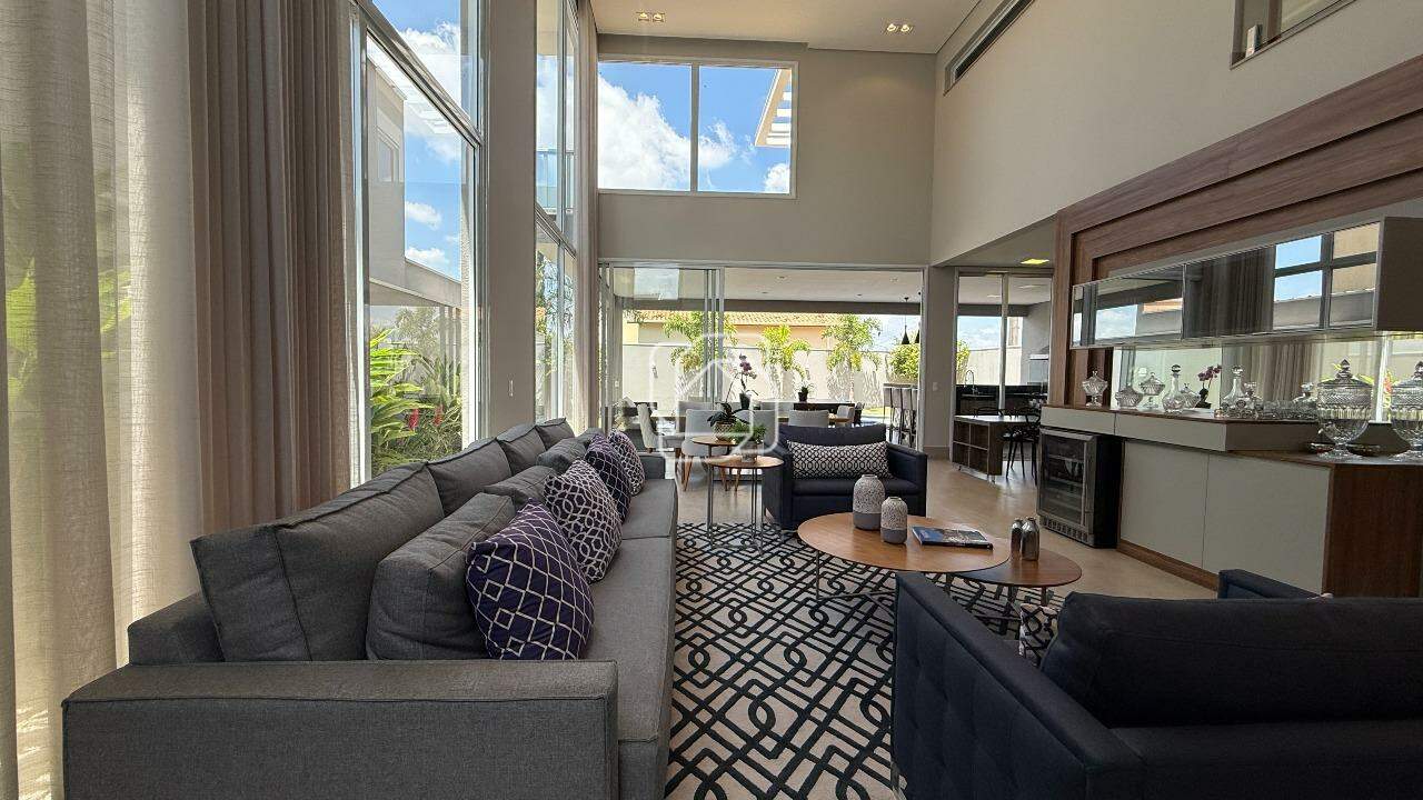 Casa de Condomínio à venda em Indaiatuba - SP - Jardim Amstalden Residence: Sala de estar