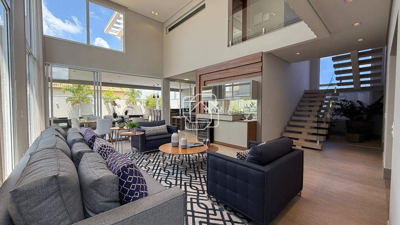 Casa de Condomínio à venda em Indaiatuba - SP - Jardim Amstalden Residence: Sala de estar
