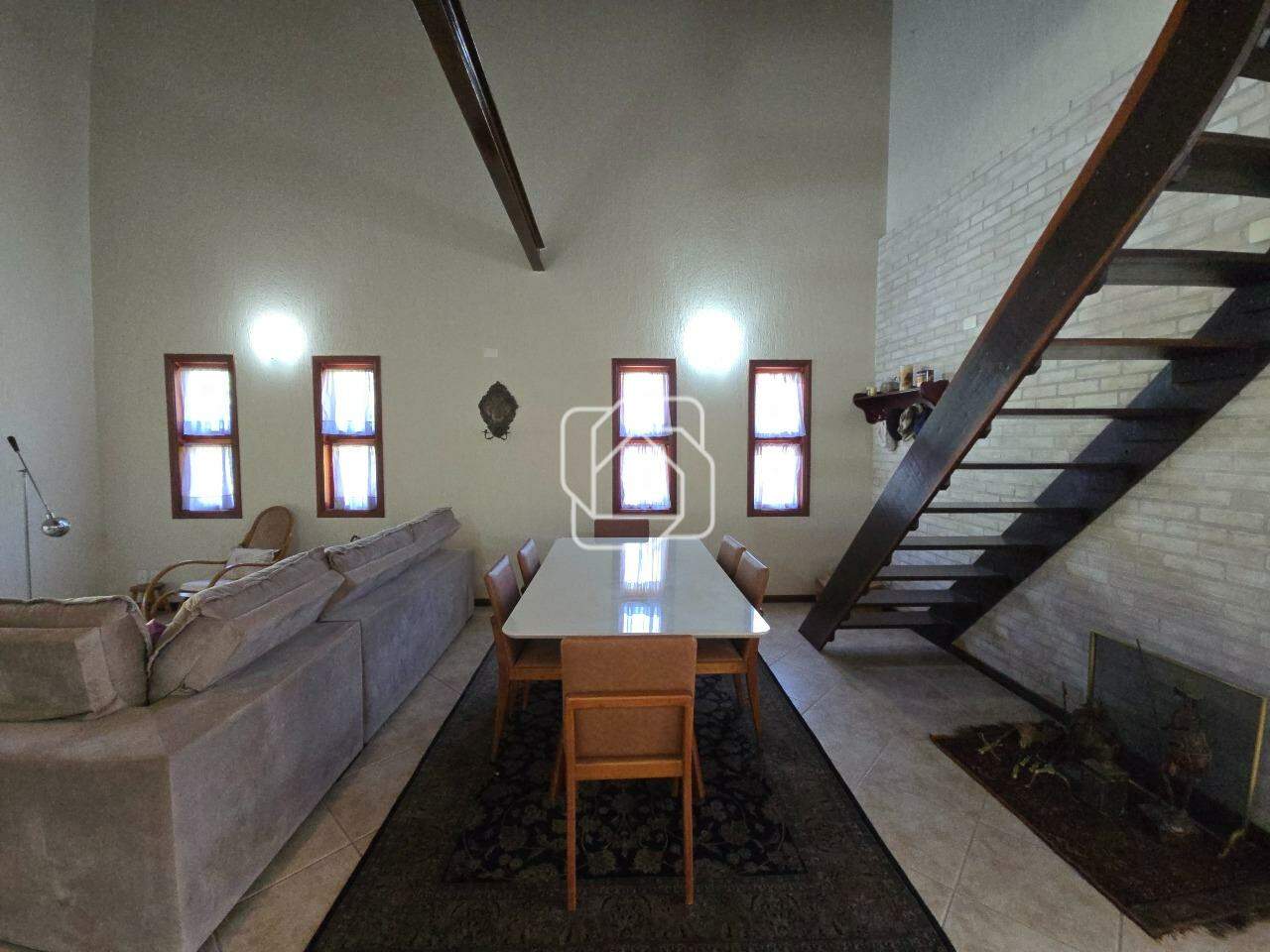 Casa de Condomínio à venda em Itu - SP - Condomínio Campos de Santo Antônio: Sala de jantar