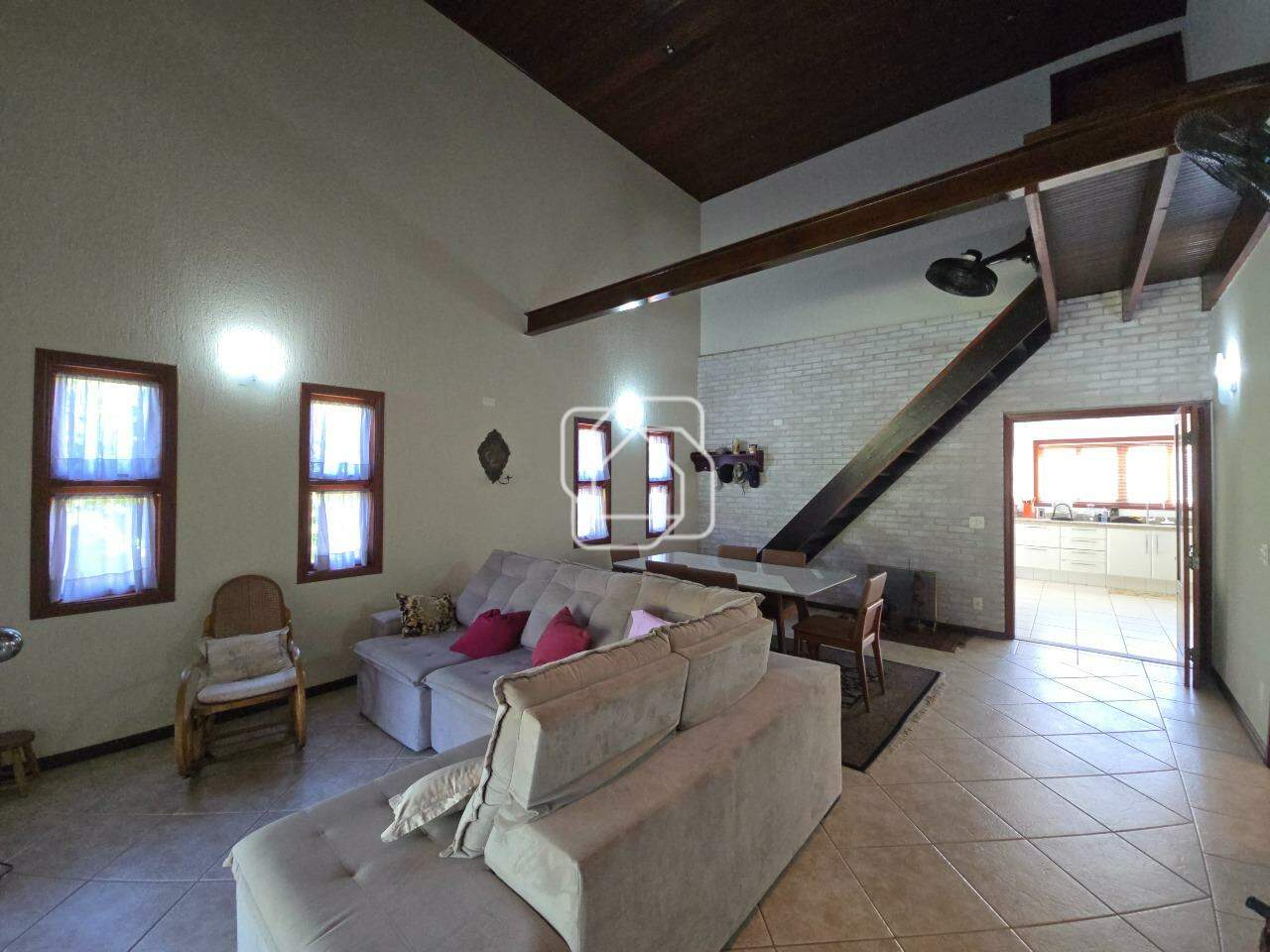 Casa de Condomínio à venda em Itu - SP - Condomínio Campos de Santo Antônio: Sala de jantar