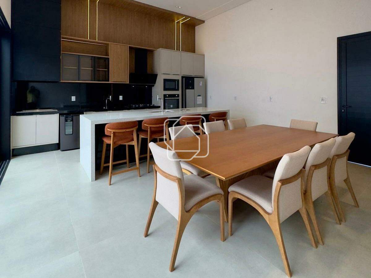 Casa de Condomínio à venda em Indaiatuba - SP - Jardim Residencial Dona Lucilla: Sala de jantar- imagem ilustrativa