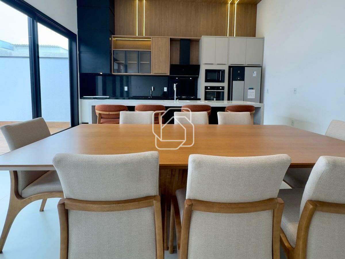 Casa de Condomínio à venda em Indaiatuba - SP - Jardim Residencial Dona Lucilla: Sala de jantar- imagem ilustrativa