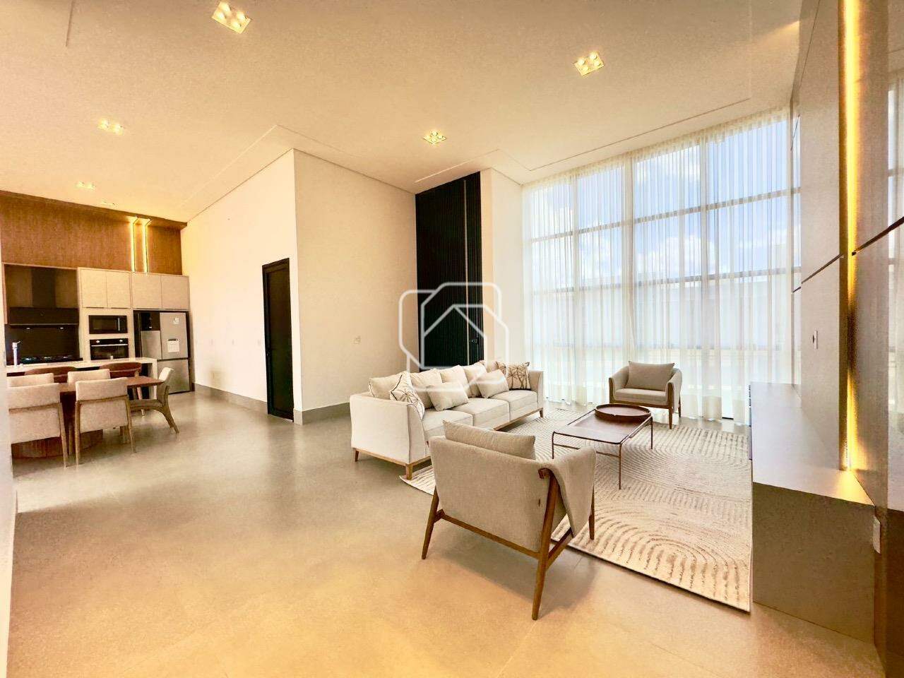 Casa de Condomínio à venda em Indaiatuba - SP - Jardim Residencial Dona Lucilla: Ambientes integrados- imagem ilustrativa