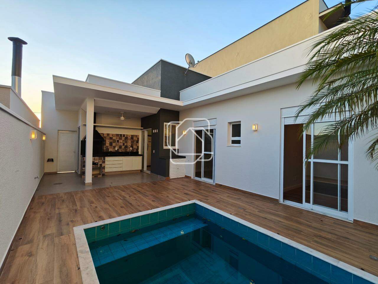 Casa de Condomínio à venda em Indaiatuba - SP - Jardim Residencial Viena: Área da piscina