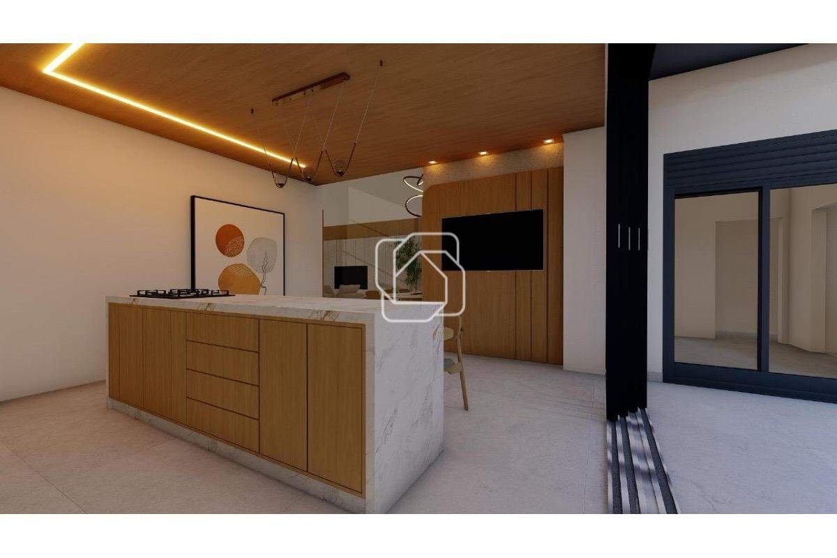 Casa de Condomínio à venda em Indaiatuba - SP - Jardim Piemonte: Imagem do projeto 3D