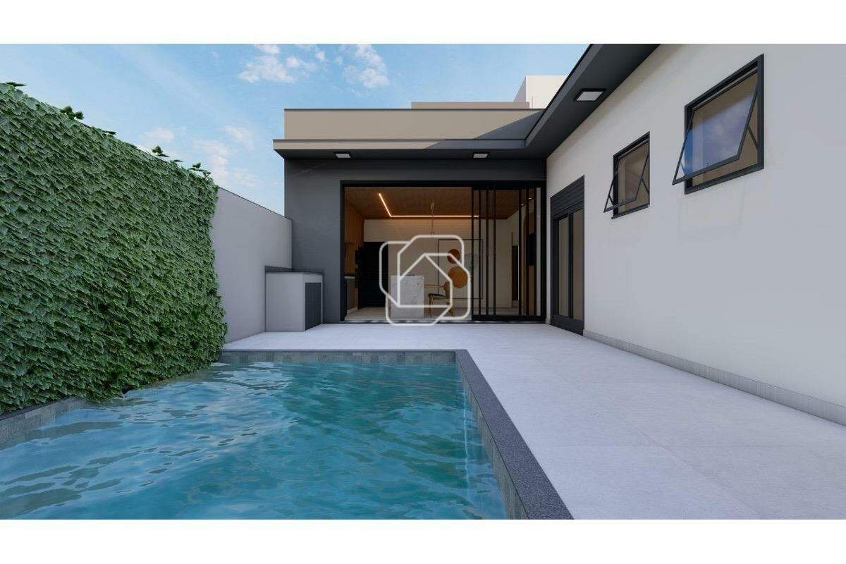 Casa de Condomínio à venda em Indaiatuba - SP - Jardim Piemonte: Imagem do projeto 3D