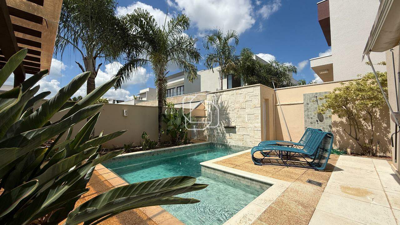 Casa de Condomínio à venda em Indaiatuba - SP - Jardim Residencial Alto de Itaici: Área da piscina