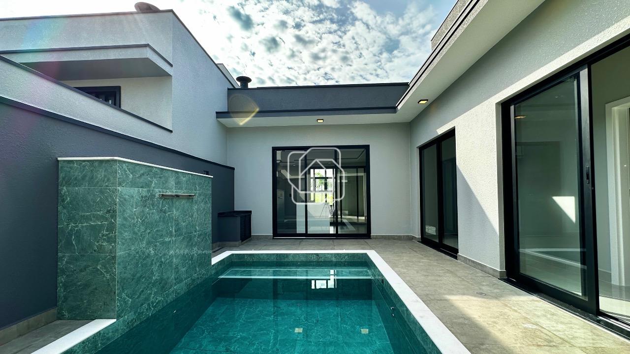 Casa de Condomínio à venda em Indaiatuba - SP - Jardim Residencial Dona Maria Cândida: Área da piscina