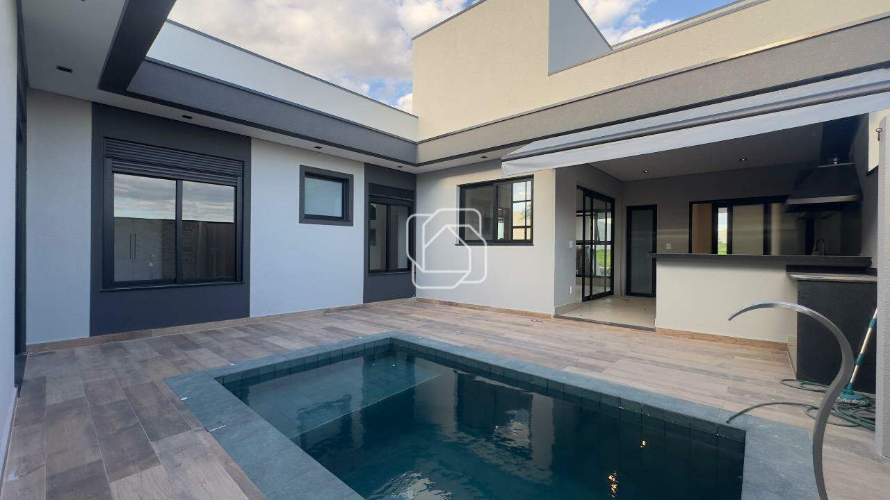 Casa de Condomínio à venda em Indaiatuba - SP - Jardim Residencial Dona Maria Cândida: Área da piscina