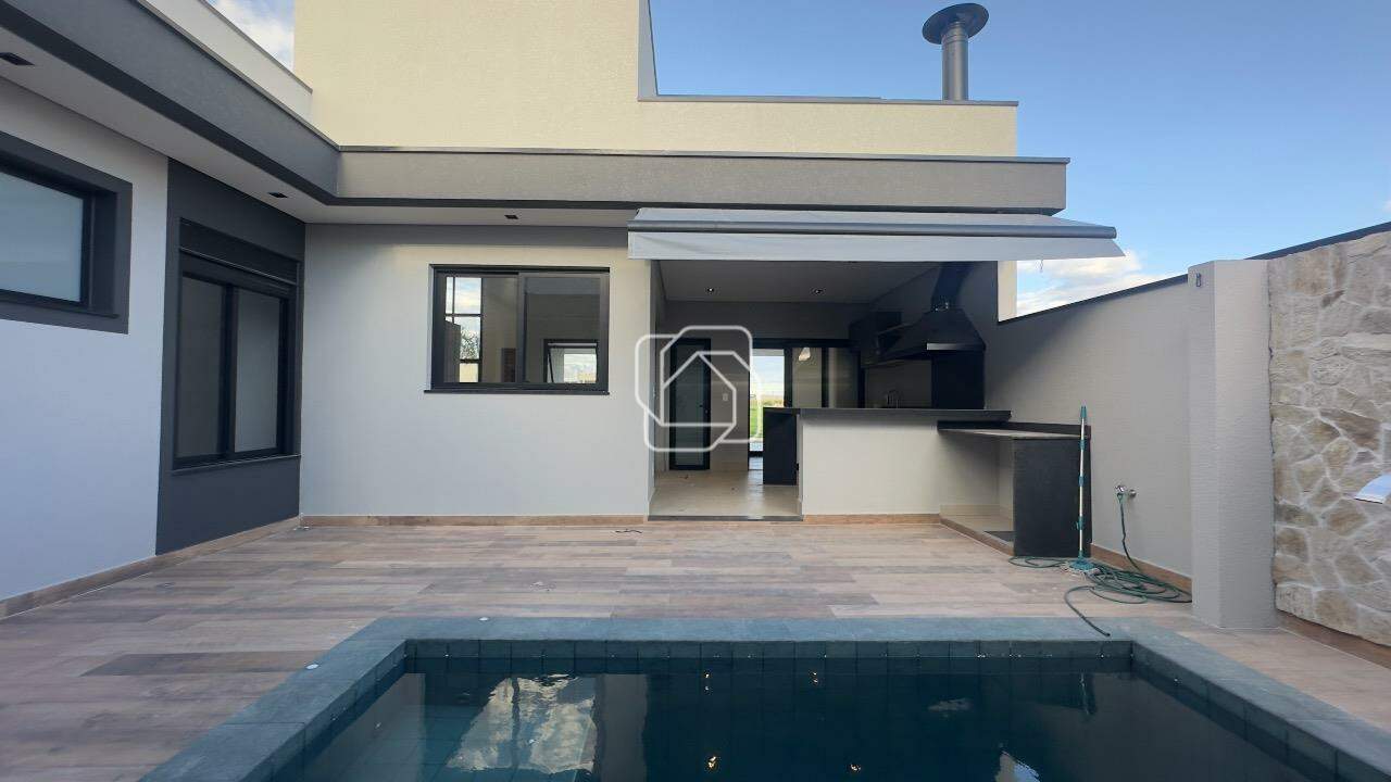 Casa de Condomínio à venda em Indaiatuba - SP - Jardim Residencial Dona Maria Cândida: Área da piscina