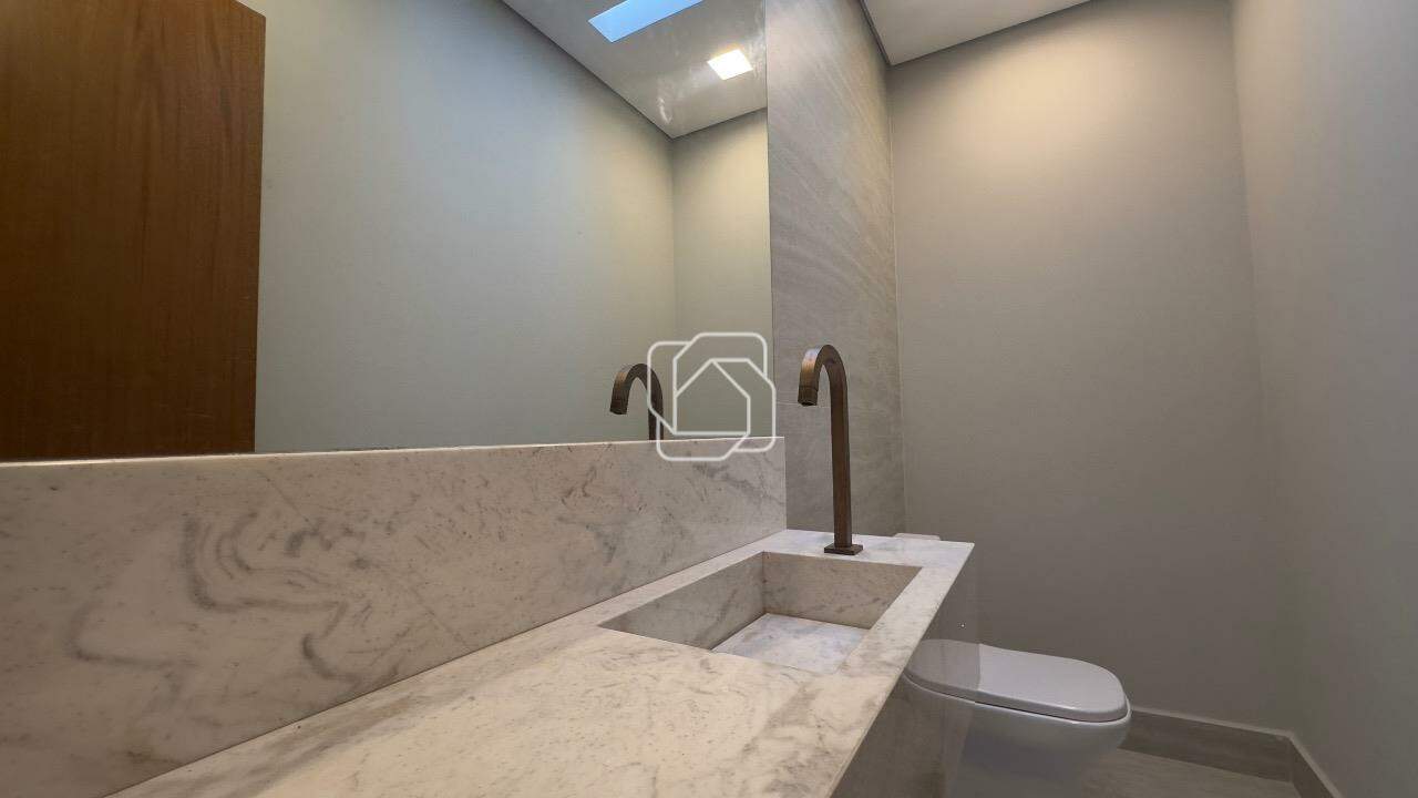 Casa de Condomínio à venda em Indaiatuba - SP - Jardim Residencial Dona Maria Cândida: Lavabo