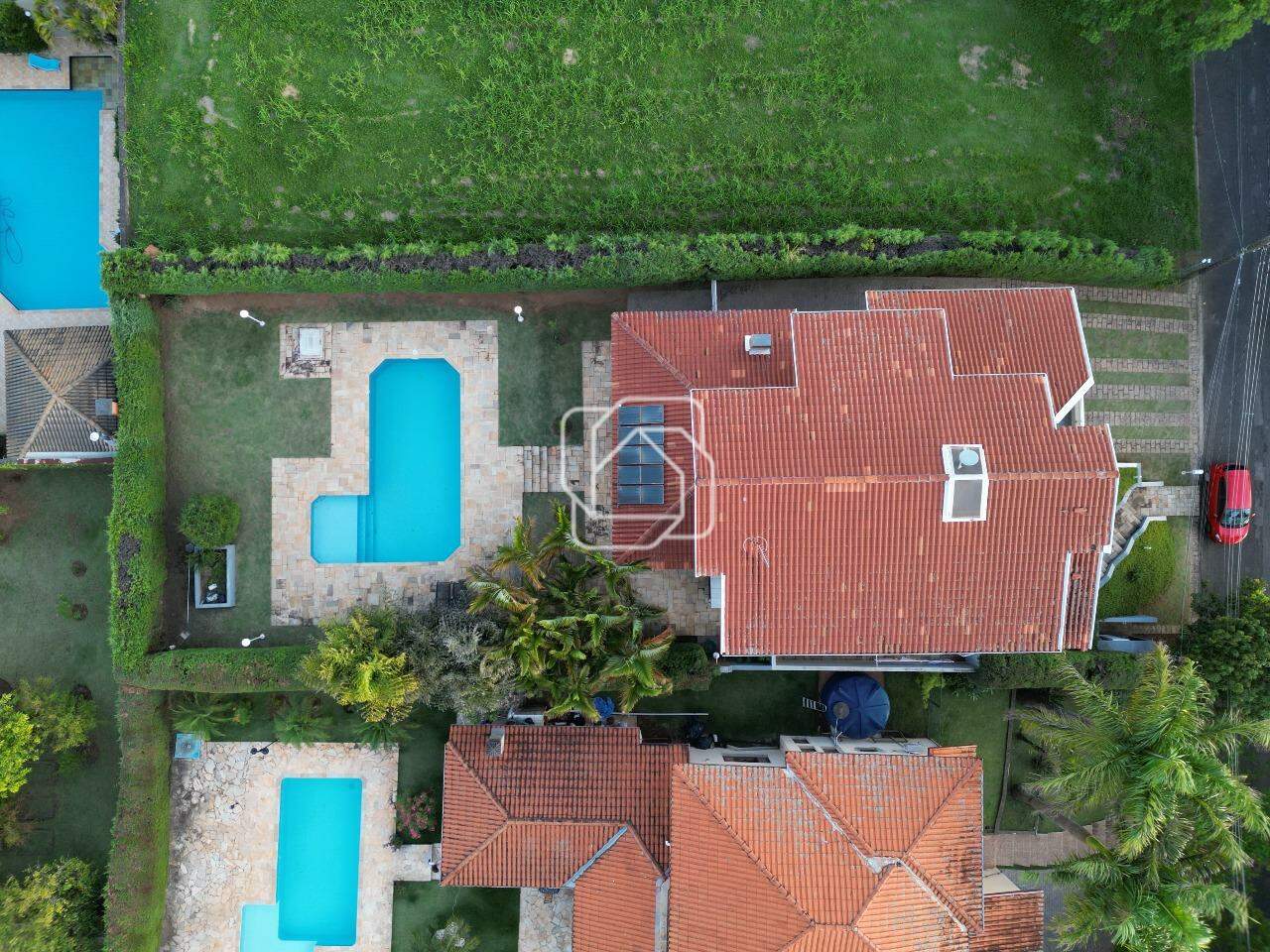 Casa de Condomínio à venda em Itu - SP - Condomínio Campos de Santo Antônio: Visão aérea