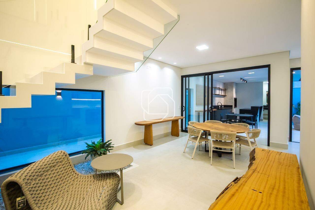 Casa de Condomínio à venda em Indaiatuba - SP - Condomínio Terra Magna: Sala de jantar