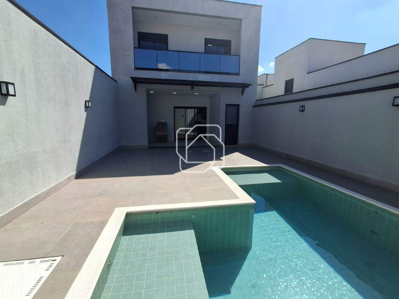 Casa de Condomínio para aluguel em Indaiatuba - SP - Jardim Toscana: Área da piscina
