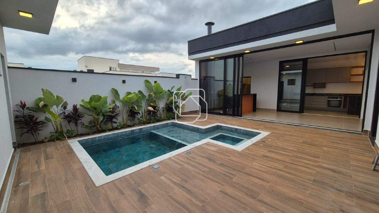 Casa de Condomínio à venda em Indaiatuba - SP - Jardim Laguna: Área da piscina