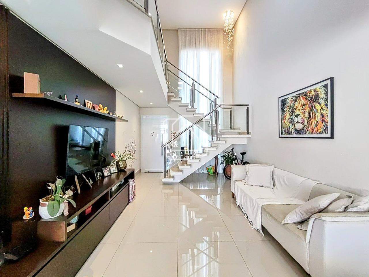 Casa de Condomínio à venda em Itu - SP - Condomínio Residencial Mont Blanc: Sala de estar