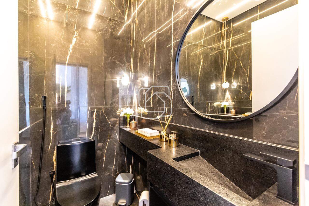 Casa de Condomínio para aluguel em Indaiatuba - SP - Jardim Residencial Santa Clara: Lavabo