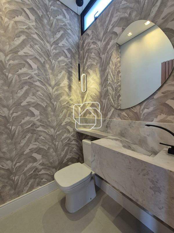 Casa de Condomínio à venda em Indaiatuba - SP - Jardim Villa Sapezal: Lavabo
