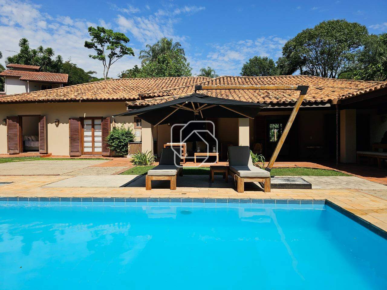 Casa de Condomínio à venda em Indaiatuba - SP - Helvetia Country: Área da piscina