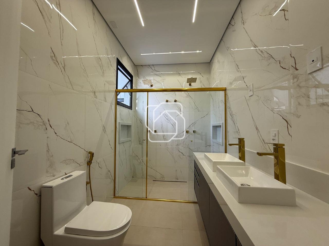 Casa de Condomínio à venda em Indaiatuba - SP - Residencial London Park: Banheiro